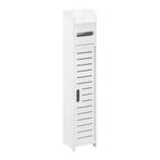 Toiletrol houder Leoben HKC badkamerkast 80x15x15 cm wit, Huis en Inrichting, Badkamer | Badtextiel en Accessoires, Verzenden