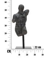 BEELDHOUWER MUSEUM MAN CM 26X22X57,5, Ophalen of Verzenden, Nieuw