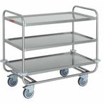Serveerwagen 3 niveaus | Diamond | CS3/100S, Verzenden