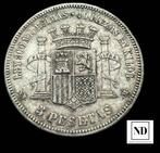 Koninkrijk Spanje. Gobierno Provisional. 5 Pesetas 1870 -