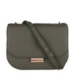 Mister Miara vegan leather crossbody tas olijf, Verzenden, Nieuw