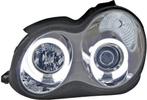 Koplampen Mercedes W203 00-04 h1+h1 Angel Eyes CCFL chroom, Ophalen of Verzenden, Nieuw