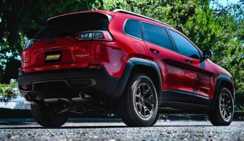 Gibson 14-20 Jeep Cherokee 3.2L 2.5in/2.25in Cat-Back Dual, Auto-onderdelen, Uitlaatsystemen, Ophalen of Verzenden