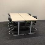 complete schoolset 4 stuks tafels + 4 stuks stoelen, merk, Gebruikt, Ophalen of Verzenden, Eén, Stof