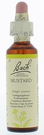 Bach Mustard / Herik – Kruidenpreparaat 20ml, Ophalen of Verzenden, Nieuw