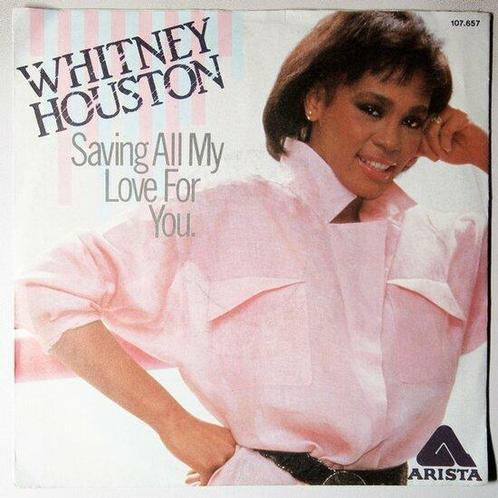 Whitney Houston - Saving all my love for you - Single, Cd's en Dvd's, Vinyl Singles, Verzenden