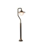 Klassieke buiten lantaarn antiek goud 100 cm IP44 - Bruges, Nieuw, Overige materialen, Minder dan 50 watt