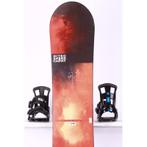 163 snowboard NITRO PRIME FLAME WIDE, Black/red, FLATout ROC, Verzenden, Gebruikt, Board
