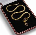 Halsketting - 21.6 kt. Geel goud, Sieraden, Tassen en Uiterlijk, Kettingen, Nieuw