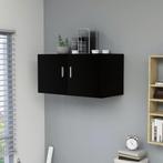 Hangkast 80x39x40 cm spaanplaat zwart (Kasten, Interieur), Huis en Inrichting, Verzenden
