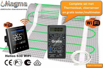 Elektrische vloerverwarming met WiFi thermostaat Helios 630 beschikbaar voor biedingen