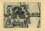 Historische prent van Antwerp, Antiek en Kunst