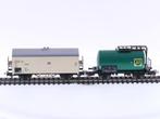 Schaal H0 Märklin 4415 & 4644 set van 2 goederenwagen van.., Wisselstroom, Overige typen, Ophalen of Verzenden, Zo goed als nieuw