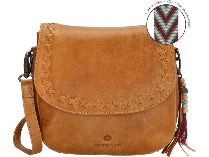 Micmacbags Friendship Schoudertas - 5 vakken - Camel, Huis en Inrichting, Woonaccessoires | Overige, Zo goed als nieuw, Verzenden