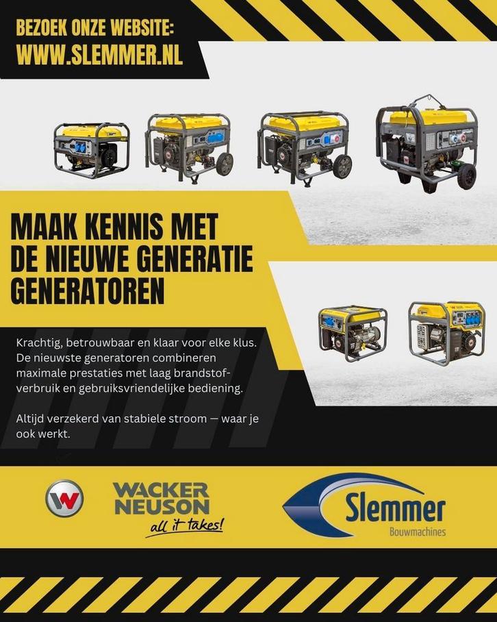 Wacker Neuson Aggregaat GB -Serie, Zakelijke goederen, Machines en Bouw | Aggregaten, Ophalen