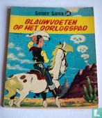 Lucky Luke - Blauwvoeten op het oorlogspad - 1958, Eén stripboek, Verzenden, Gelezen, Goscinny, René.