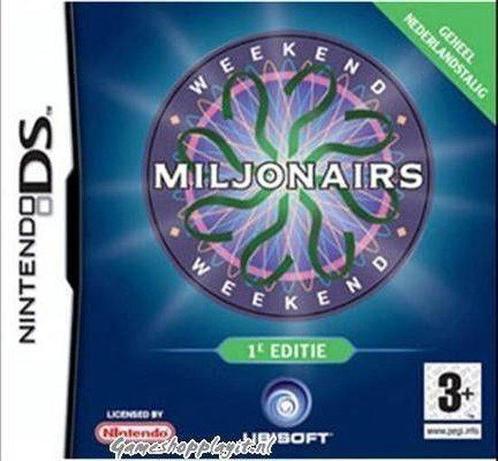 Weekend Miljonairs 1e Editie [Nintendo DS], Spelcomputers en Games, Games | Nintendo DS, Zo goed als nieuw, Ophalen of Verzenden