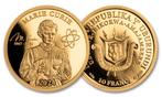 Kleinste gouden munt 90 jaar overlijden Marie Curie 2024, Verzenden
