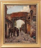 Alfred van Neste (1874-1969) - Boerenhoeve met paard