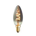 LED kaarslamp E14 | 1.2 watt | 2200K warm wit | Smoke | Vert, Verzenden, Overige typen, E14 (klein), Nieuw
