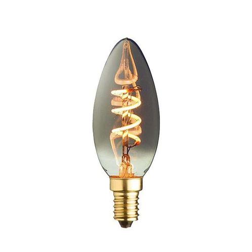 LED kaarslamp E14 | 1.2 watt | 2200K warm wit | Smoke | Vert, Huis en Inrichting, Lampen | Losse lampen, Overige typen, Nieuw