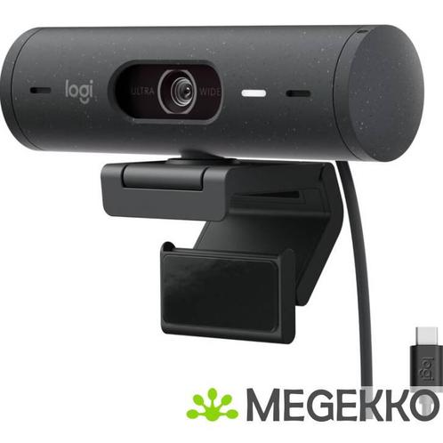 Logitech Brio 505 webcam 4 MP 1920 x 1080 Pixels USB Zwart, Computers en Software, Webcams, Nieuw, Verzenden
