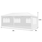 2dekans | Coast - Tuinpaviljoen Feesttent - 6 Zijwanden, UV-, Ophalen of Verzenden, Zo goed als nieuw