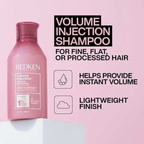 Redken Volume Injection Shampoo 300ml, Sieraden, Tassen en Uiterlijk, Uiterlijk | Haarverzorging, Shampoo of Conditioner, Nieuw