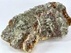 Twee mineralen uit Sardinië, blauwe bariet in kristallen en, Verzamelen, Mineralen en Fossielen