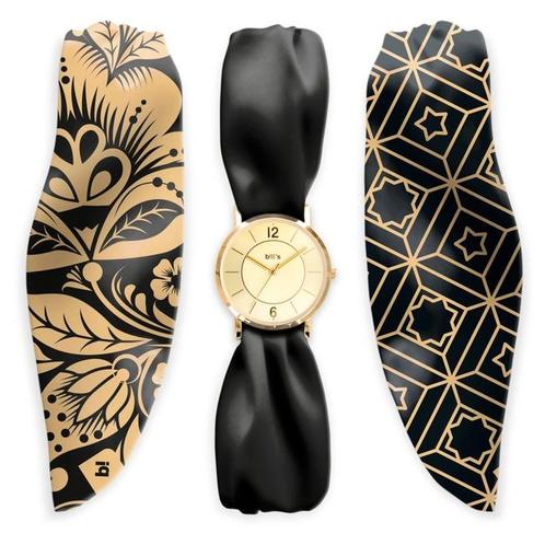 Bill´s Zwitserse Horloge Trendy Satijnen armband -, Sieraden, Tassen en Uiterlijk, Horloges | Heren