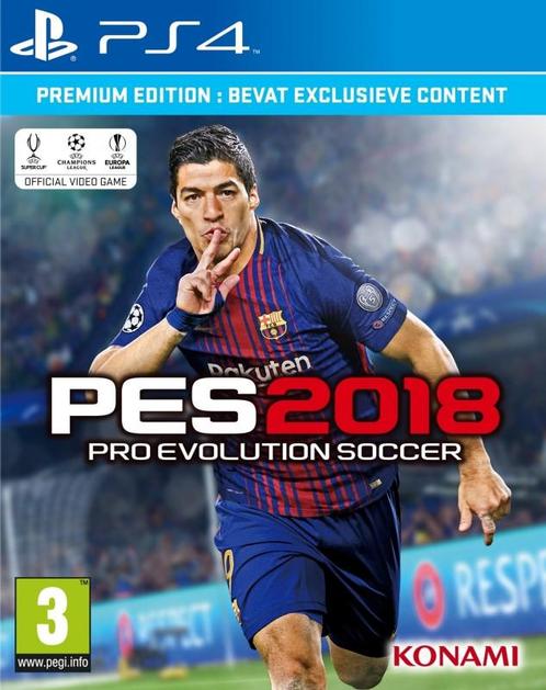 Pro Evolution Soccer 2018 (Premium Edition) (PlayStation 4), Spelcomputers en Games, Games | Sony PlayStation 4, Gebruikt, Verzenden