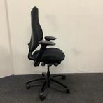 rH Mereo Ergo- bureaustoel zwarte stoffering, Huis en Inrichting, Bureaustoelen, Gebruikt, Zwart, Ophalen of Verzenden, Bureaustoel