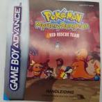 Pokemon Mystery Dungeon Red Rescue Team Handleiding - iDEAL!, Spelcomputers en Games, Games | Nintendo Game Boy, Ophalen of Verzenden