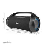 Bluetooth speaker | Party Boombox 2.1 | 120 Watt | 9,5 uur, Verzenden, Nieuw, 120 watt of meer