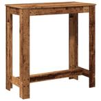 Bartafel 102cm Houtkleur | Superkoopje! | OP=OP, Huis en Inrichting, Ophalen of Verzenden, Nieuw