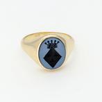 Ring - 14 karaat Geel goud - Lagensteen, Nieuw