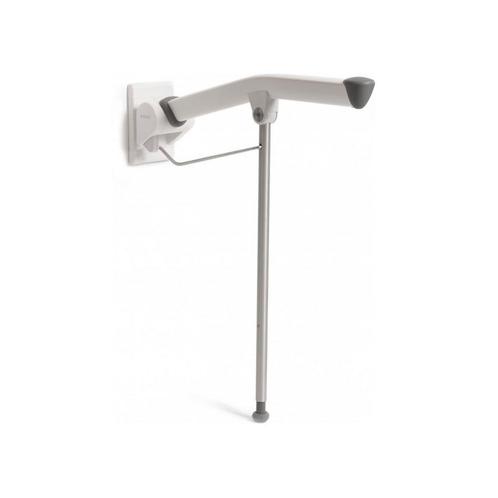 Toiletarmsteun Etac Rex Opklapbaar met Steunpoot 85 cm Wit, Doe-het-zelf en Verbouw, Sanitair, Overige typen, Nieuw, Ophalen of Verzenden