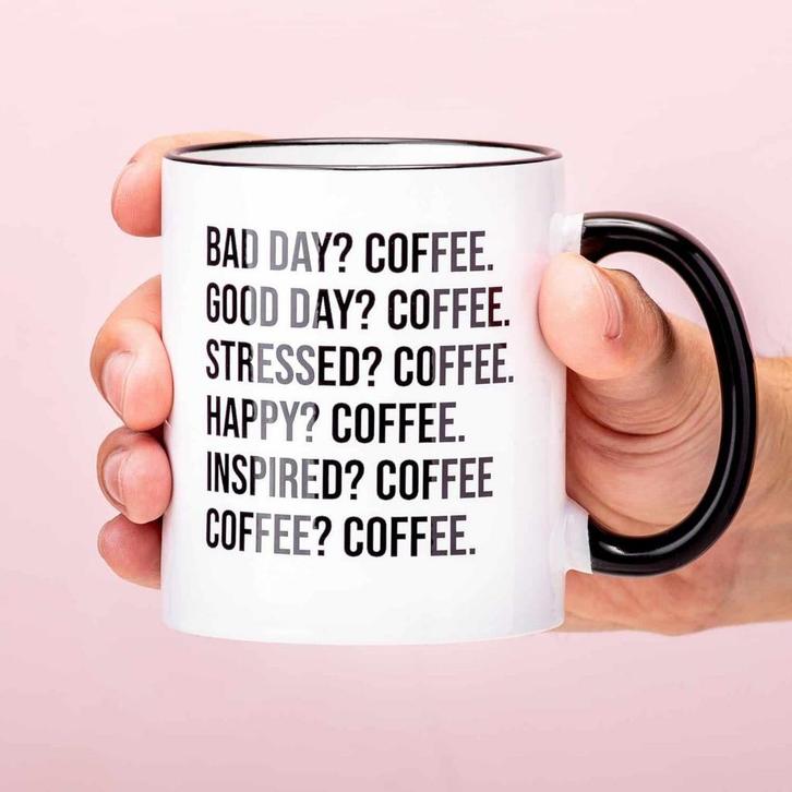 Mok Bad Day koffie, Huis en Inrichting, Keuken | Servies, Verzenden