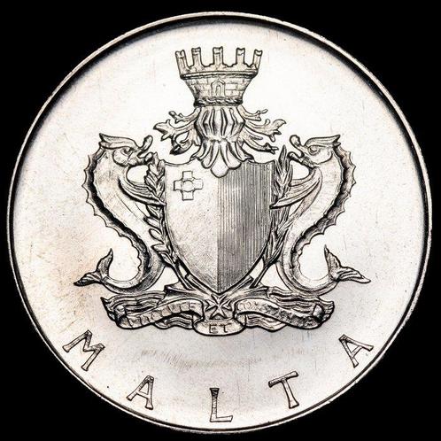 Malta. 1 Escudo 1972 - M. Dimech (Zonder Minimumprijs), Postzegels en Munten, Munten | Europa | Niet-Euromunten
