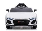 Audi R8 Sport - elektrische kinderauto - accu auto - wit, Kinderen en Baby's, Ophalen of Verzenden, Nieuw