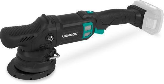 2dekans | VONROC PRO Excentrische Polijstmachine 20V - Ø, Doe-het-zelf en Verbouw, Gereedschap | Overige machines, Zo goed als nieuw