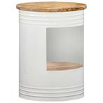 vidaXL Salontafel 43x55 cm massief mangohout, Huis en Inrichting, Minder dan 50 cm, 50 tot 100 cm, 50 tot 75 cm, Verzenden