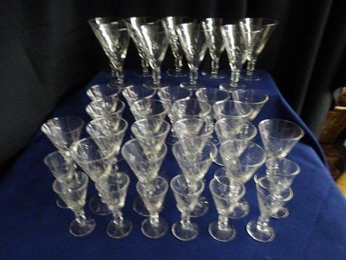 Wijnglas (36) - Kristal, Antiek en Kunst, Antiek | Meubels | Tafels