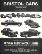 BRISTOL CARS, SINCE THEIR ORIGIN 1946-1969, Boeken, Nieuw, Author