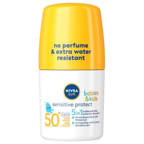 NIVEA Sun Babies & Kids Sensitive Protect SPF50+ Roll-on, Sieraden, Tassen en Uiterlijk, Uiterlijk | Lichaamsverzorging, Nieuw