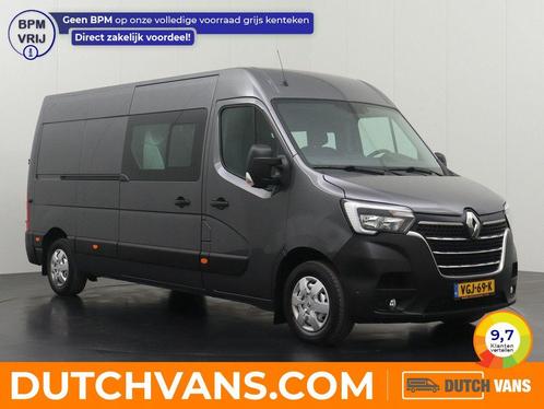 Renault Master Dubbele-cabine 2.3DCi | grijs, Auto's, Bestelauto's, Lease, Handgeschakeld, BTW verrekenbaar, Diesel, Zilver of Grijs