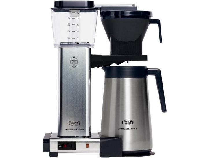 Moccamaster KBG - Filterkoffiezetapparaat - Thermoskan RVS -, Huis en Inrichting, Woonaccessoires | Overige, Zo goed als nieuw