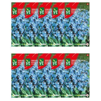 Bloemzaden vergeet-mij-nietje | VT | 10 stuks (Blauw), Tuin en Terras, Bloembollen en Zaden, Verzenden