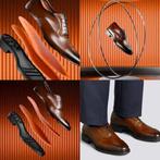 Santoni - Veterschoenen - Maat: EU 42.5 - Nieuw in doos, Nieuw