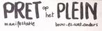 op PRET That PLEIN manifestatie in paradiso Adam (Posters), Verzenden, Nieuw, Overige onderwerpen, Met lijst